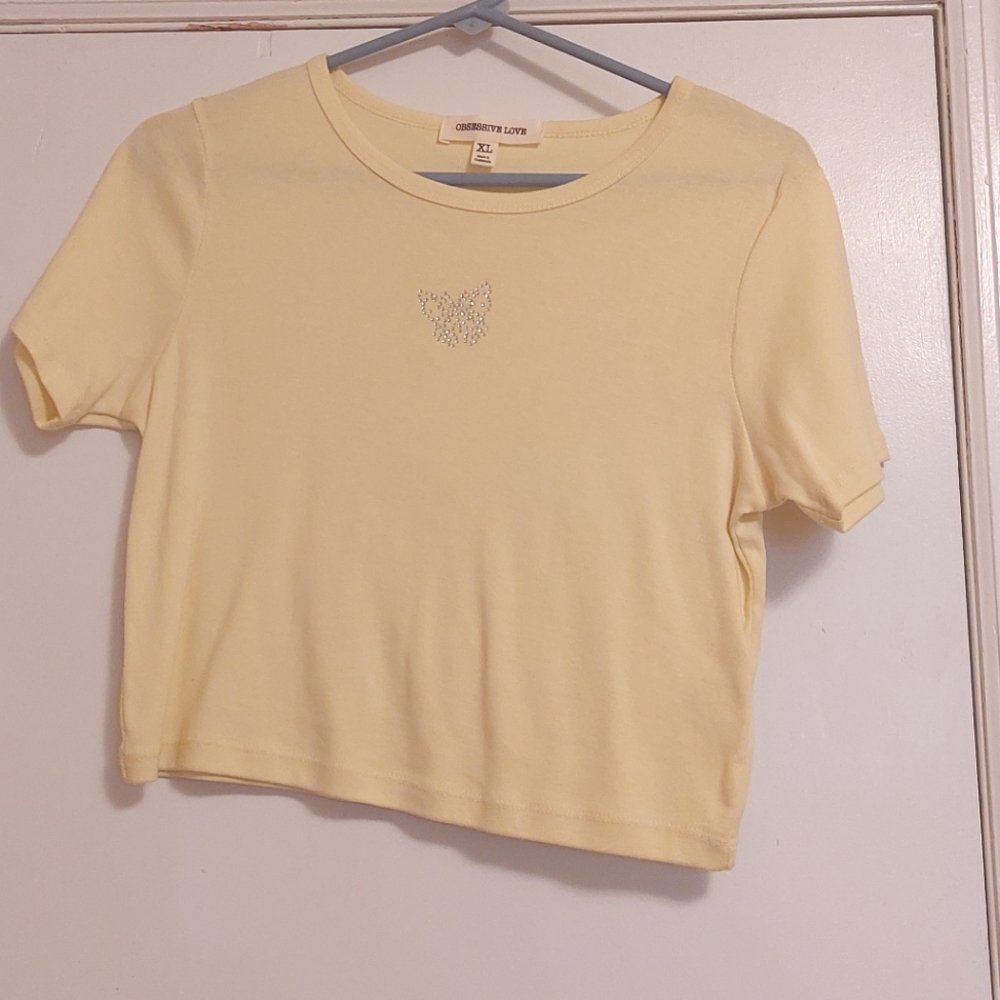 Juniors crop top